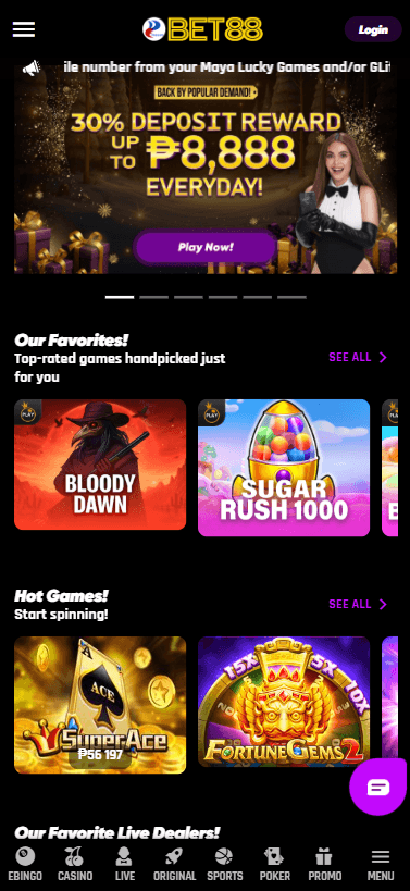 Bet88 Philippines screenshot