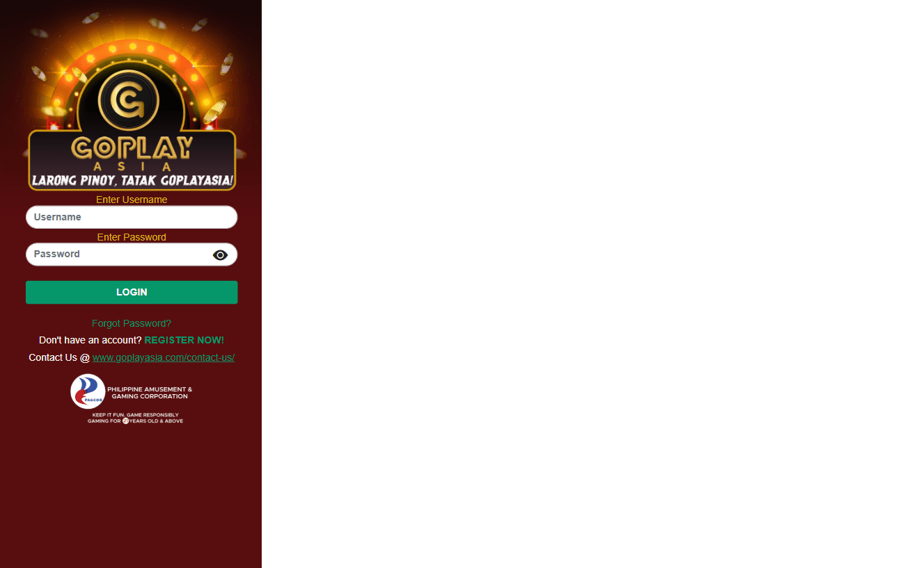 GoPlay Asia Casino screenshot