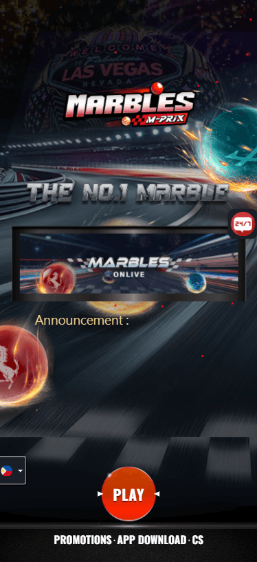 Marbles M-Prix Casino screenshot